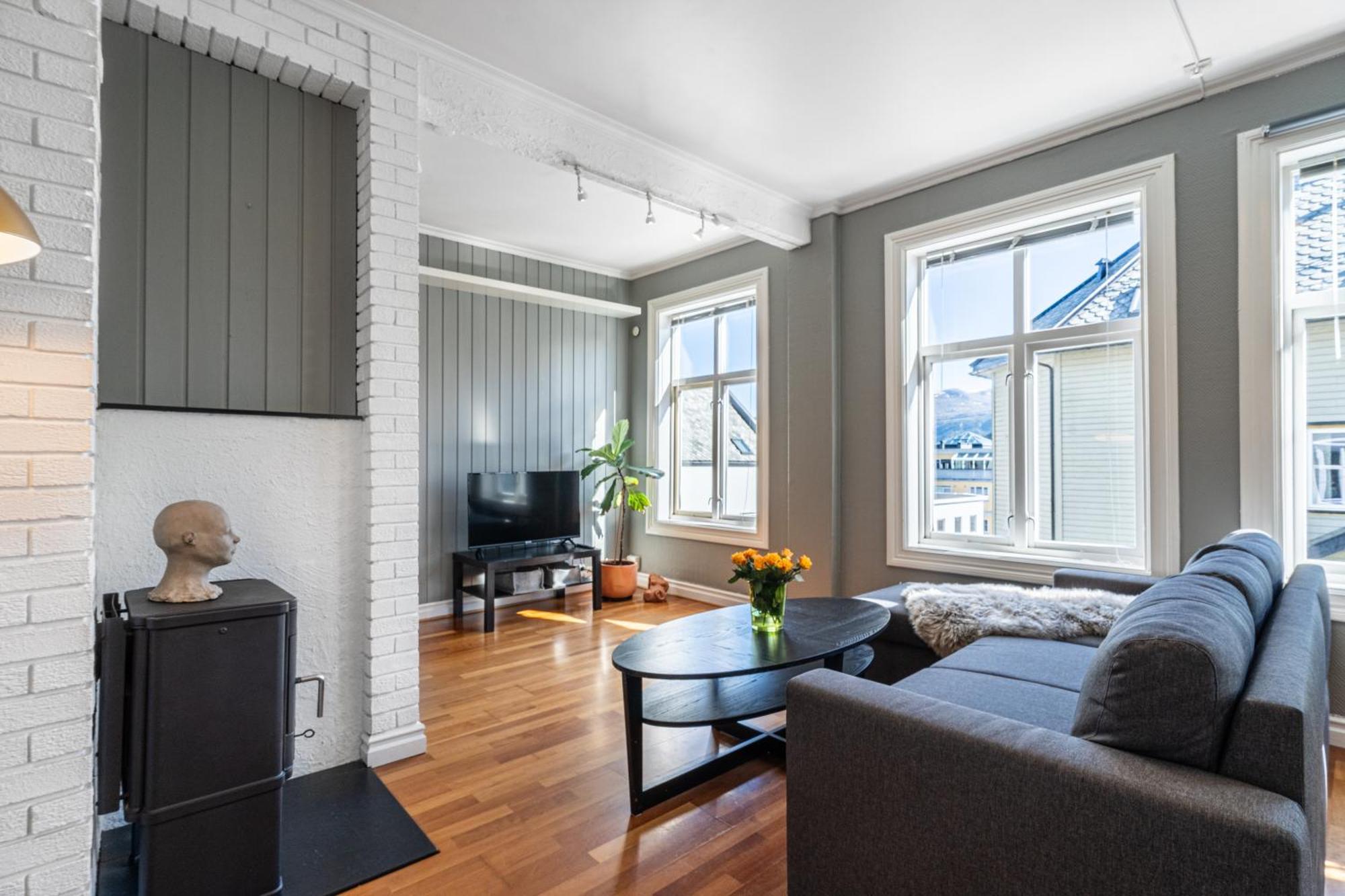 Sunny Apartment In Alesund City Экстерьер фото