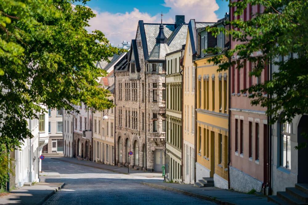 Sunny Apartment In Alesund City Экстерьер фото